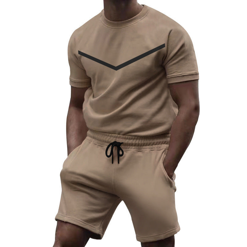 Men's sports set with t-shirt and shorts Lune London