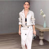 Chic and stylish ladies' jacket and skirt set