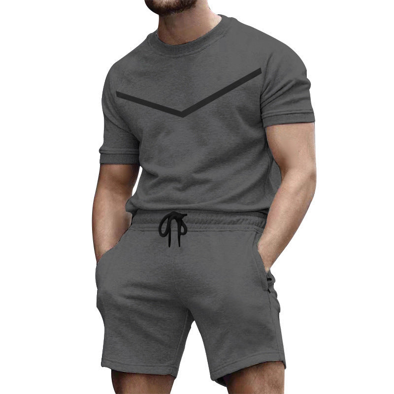 Men's sports set with t-shirt and shorts Lune London
