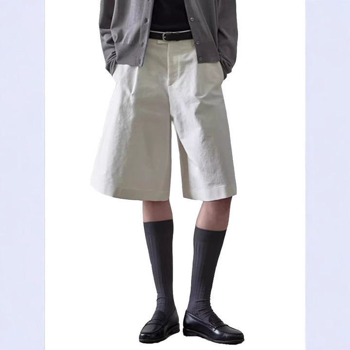 Shorts larges en tissu élégants et confortables pour femmes Chic & Stil