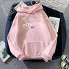 Women's hoodie with Boston print Chic & Stil