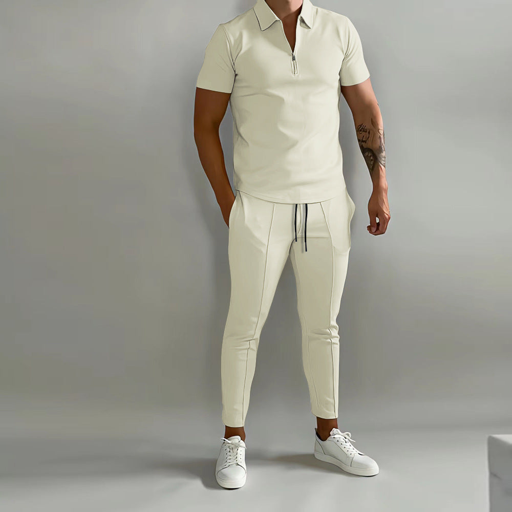 Men's modern zip performance set Lune London