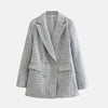 Elegant Tweed Blazer for Women Timeless Sophistication for Every Occasion