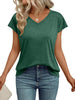 Lune London lightweight V-neck women's T-shirt with an airy fit