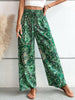 Wide Palazzo Pants for Women with an Elegant Paisley Pattern Lune London