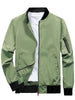 Sporty bomber jacket for men with practical zip pockets Lune London