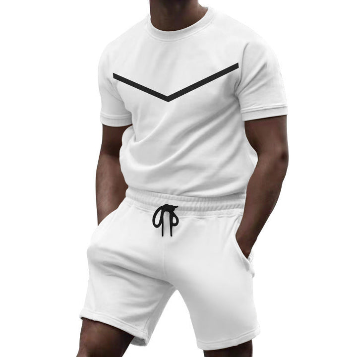 Men's sports set with t-shirt and shorts Lune London