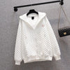 Ladies casual jacket with textured surface Chic & Stil