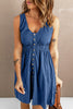 Summer dress for women with button placket Lune London