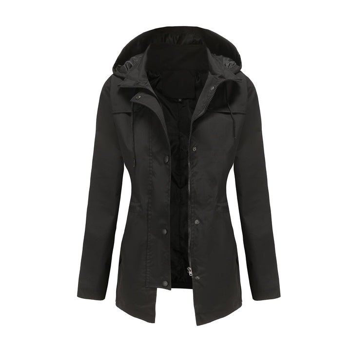 Waterproof leisure jacket for women with adjustable hood Lune London