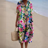 Lune London | Colorful Summer Dress with Flowers