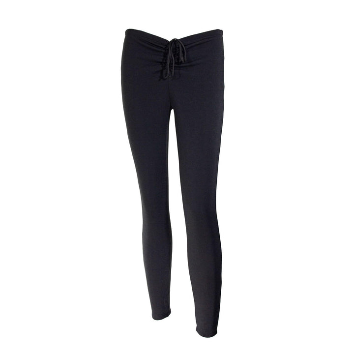 Women's Fleece-lined Leggings with High Waist and Drawstring Lune London