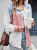 Lune London Women's Corduroy Jacket with Color Block Design