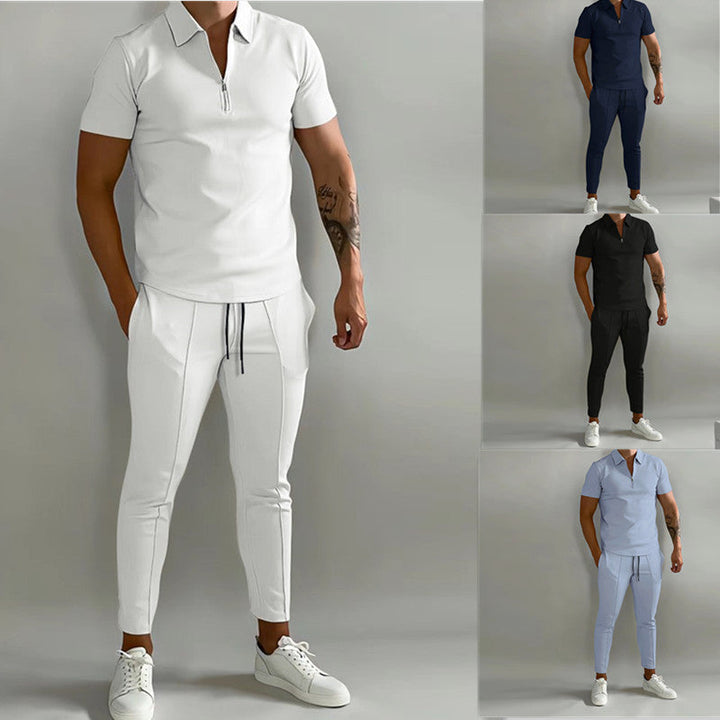 Men's modern zip performance set Lune London