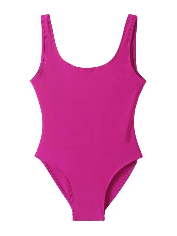Classic one-piece swimsuit with high back Lune London for women