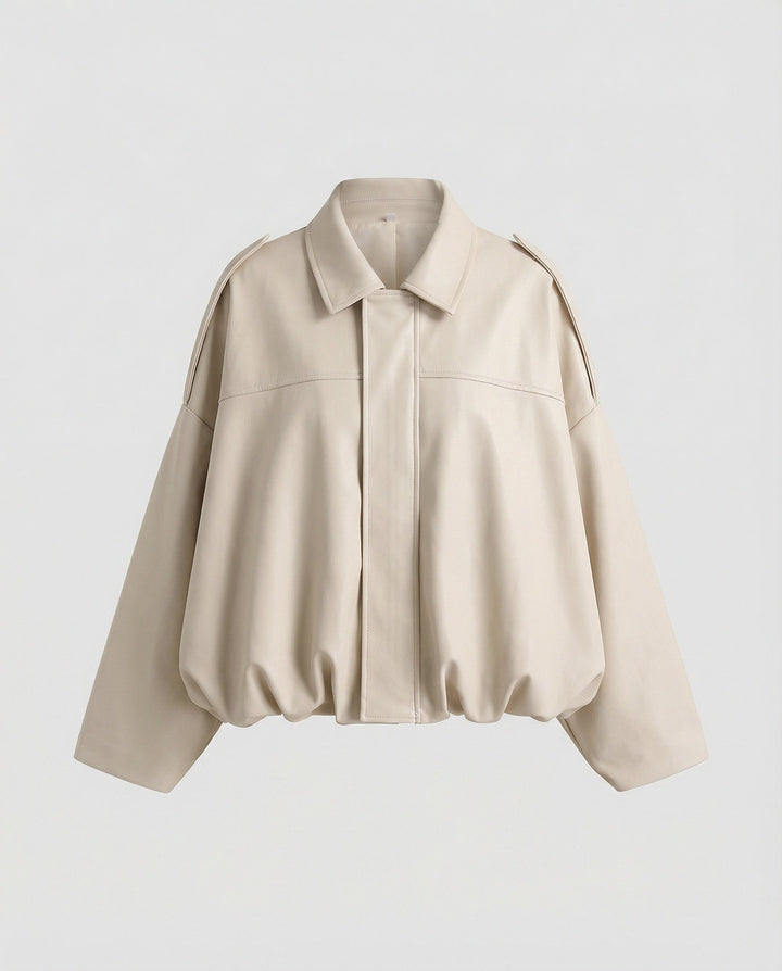 Suede Bomber Jacket