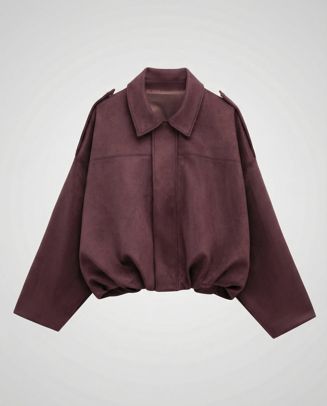 Suede Bomber Jacket