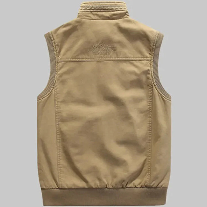 Functional Men's Vest with Multiple Pockets