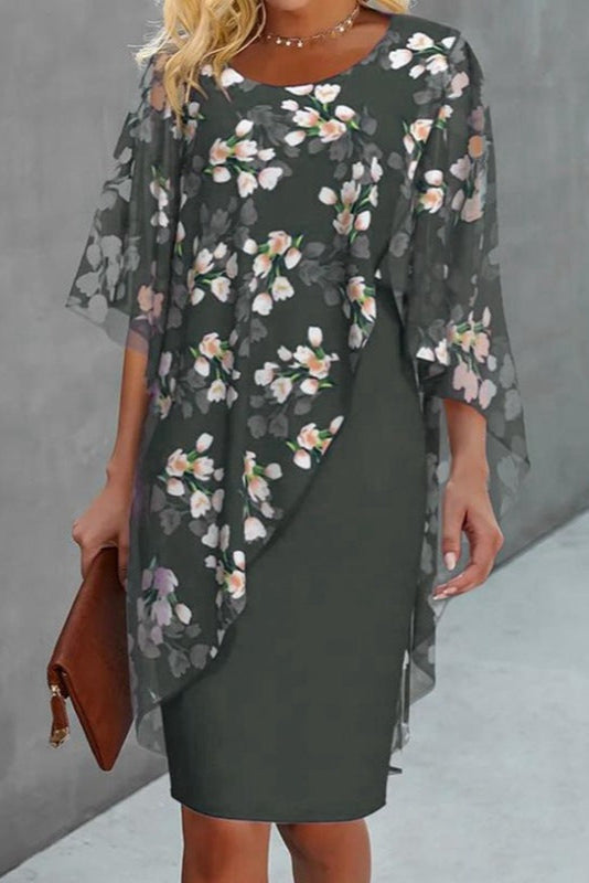 Elegant Floral Dress for Women