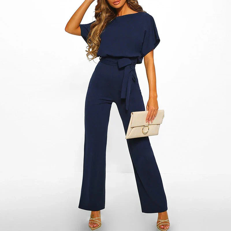 Elegant Women's Jumpsuit with Slim Waist