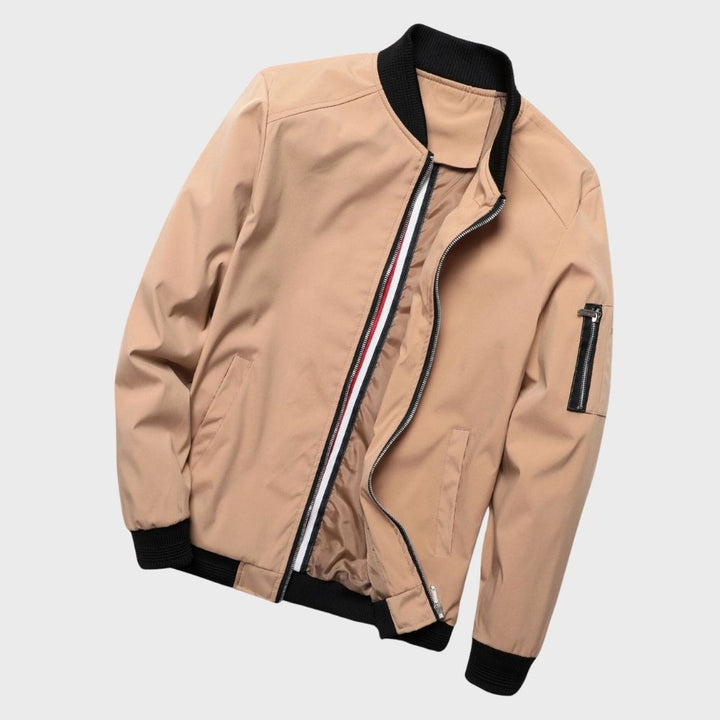 Men's All-Season Bomber Jacket Lightweight & Stylish