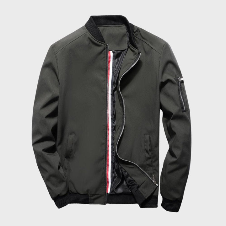 Men's All-Season Bomber Jacket Lightweight & Stylish