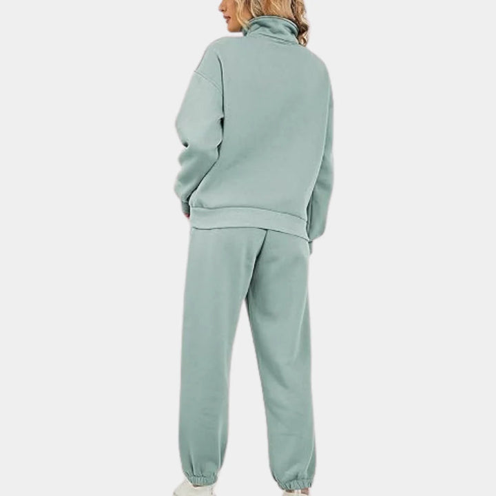 Two-Piece Tracksuit Comfort and Style Perfectly Matched