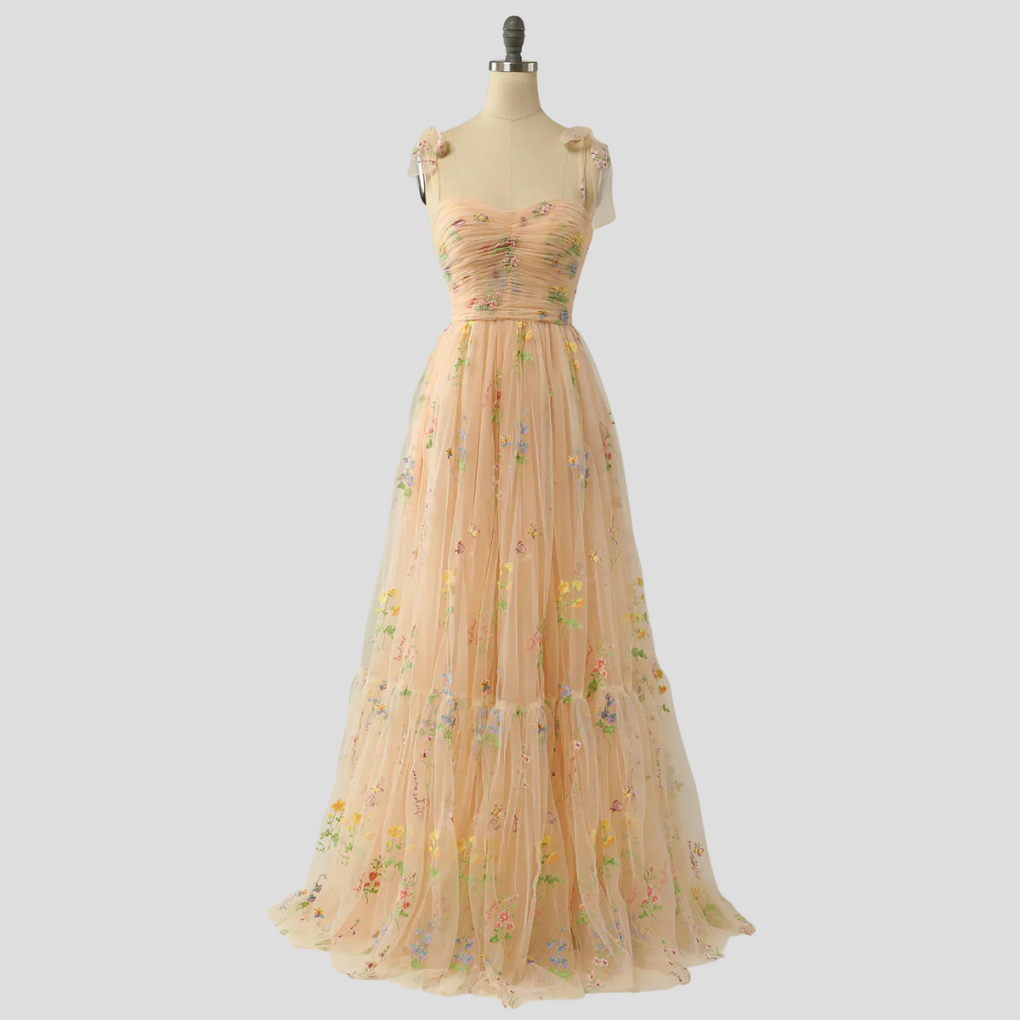 Womens Tulle Ball Gown