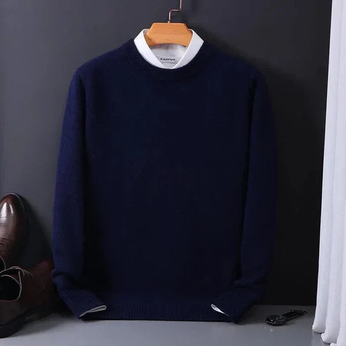 fine wool Loose Sweater Timeless Warmth in a Relaxed Silhouette