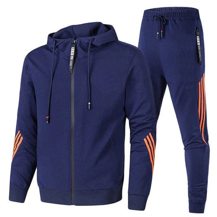 Men's Sporty Wool-like Tracksuit