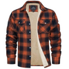 Men's Plaid Winter Jacket