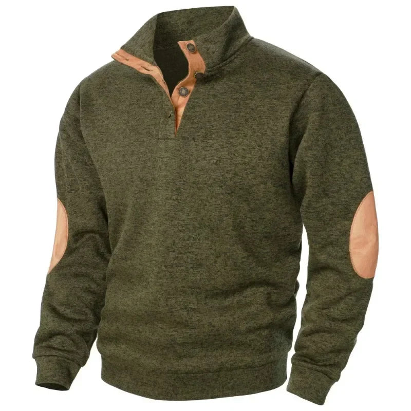 Men's V-Neck Sweatshirt for Outdoor &amp; comfortable Style