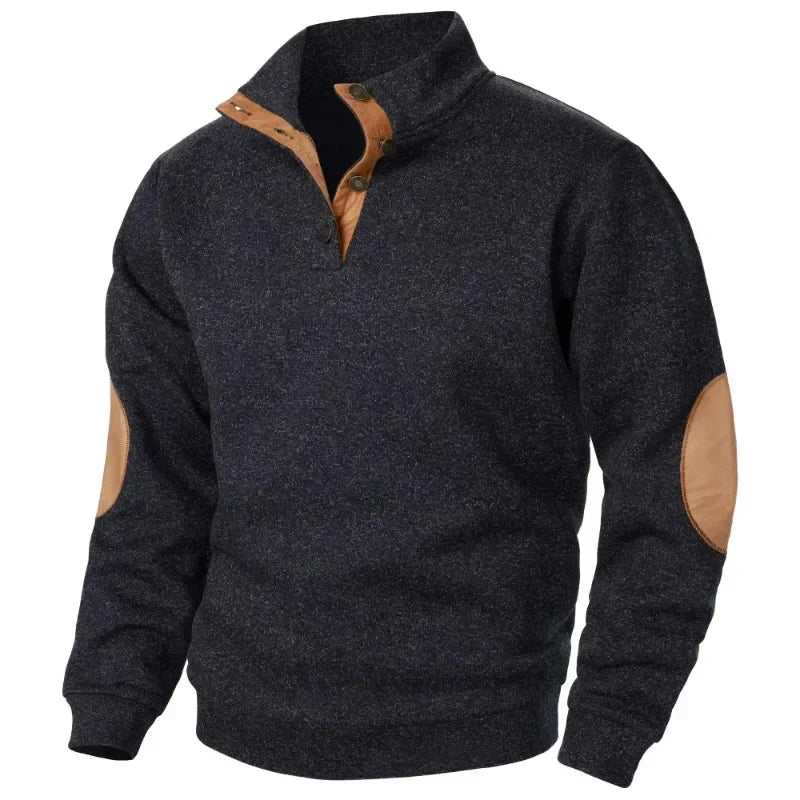 Men's V-Neck Sweatshirt for Outdoor &amp; comfortable Style