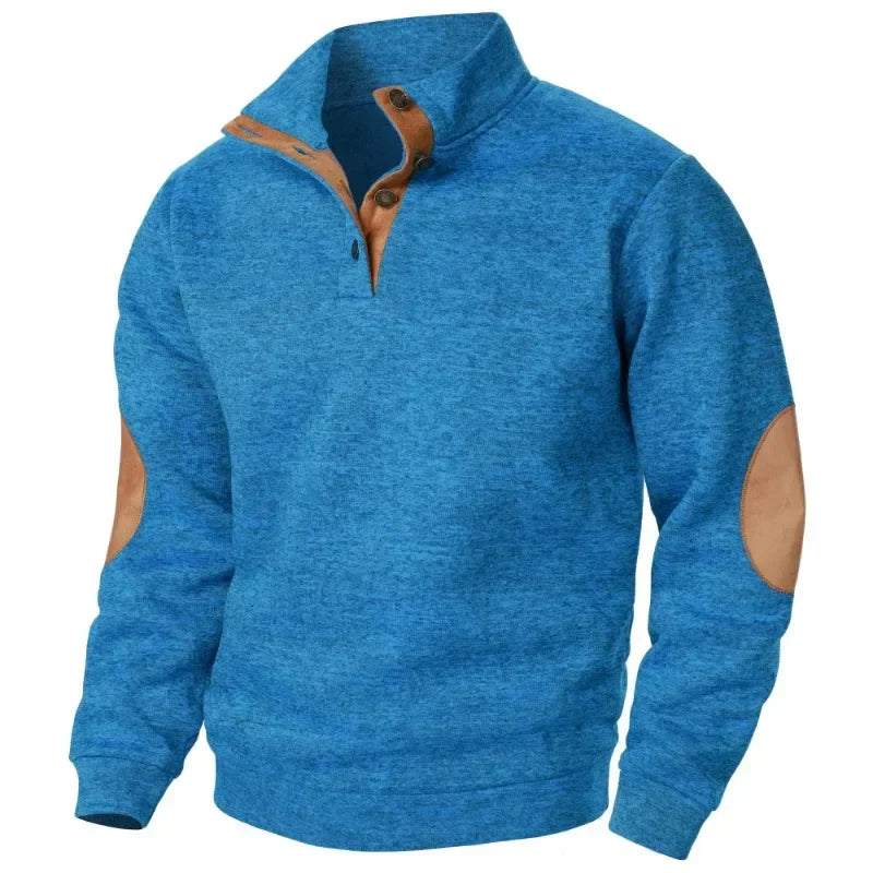 Men's V-Neck Sweatshirt for Outdoor &amp; comfortable Style