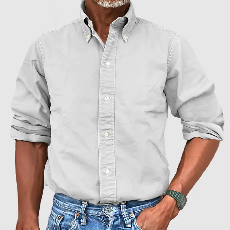 Classic Men's Long-Sleeve Shirt