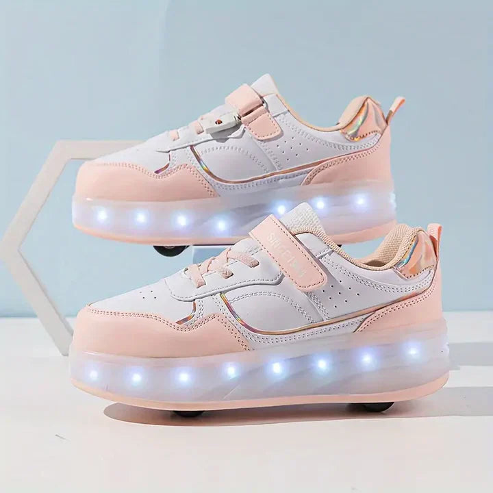 Kids' Light-Up Roller Shoes