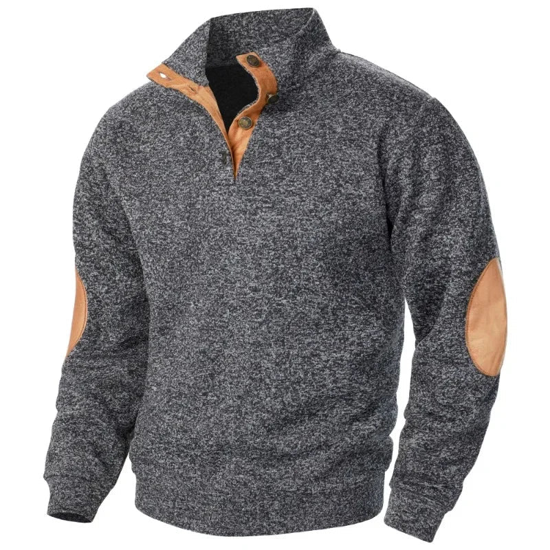 Men's V-Neck Sweatshirt for Outdoor &amp; comfortable Style