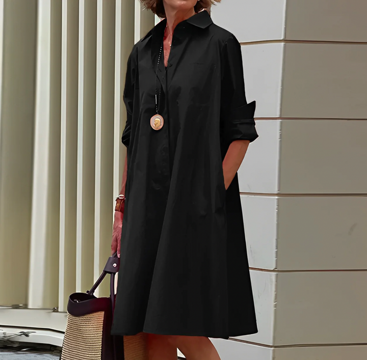Classic Elegant Shirt Dress