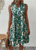 Elegant Summer Dress with V-Neck and Feminine Silhouette