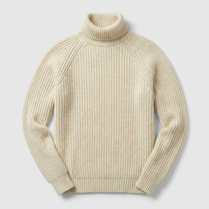 Men’s Turtleneck Knit Winter Sweater
