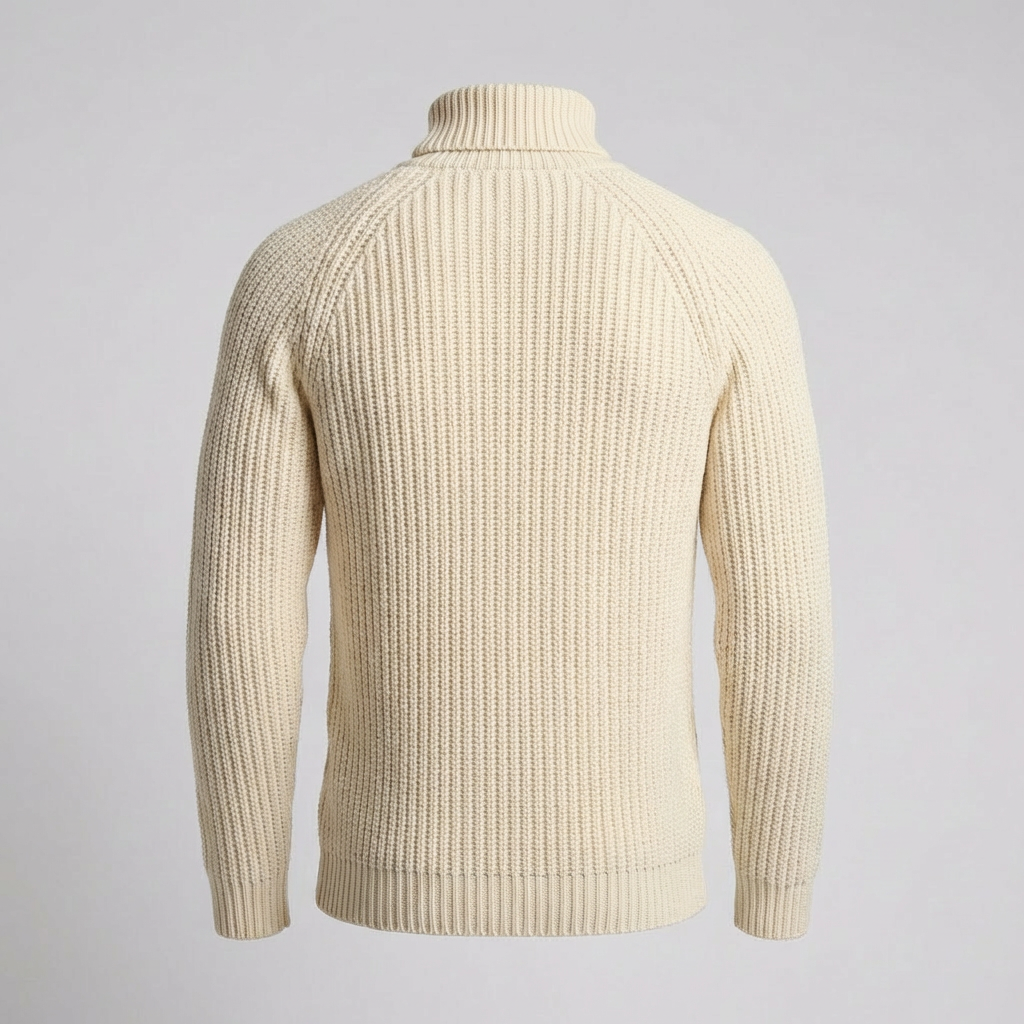 Men’s Turtleneck Knit Winter Sweater