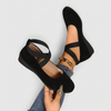 Chic Strappy Wedge Flats