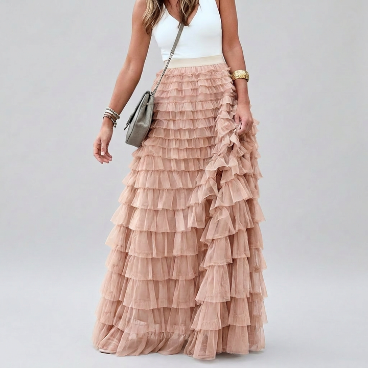 Chic Pleated Midi
