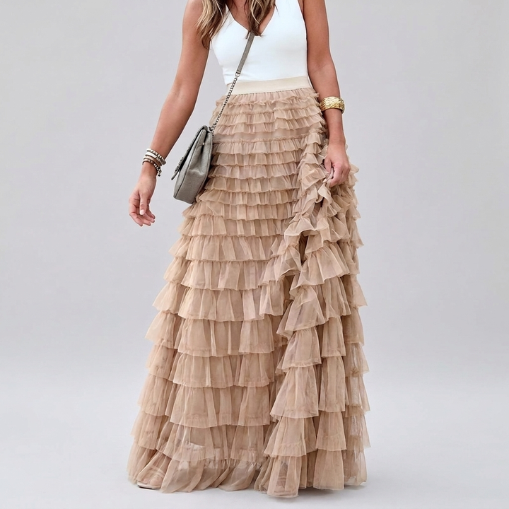 Chic Pleated Midi