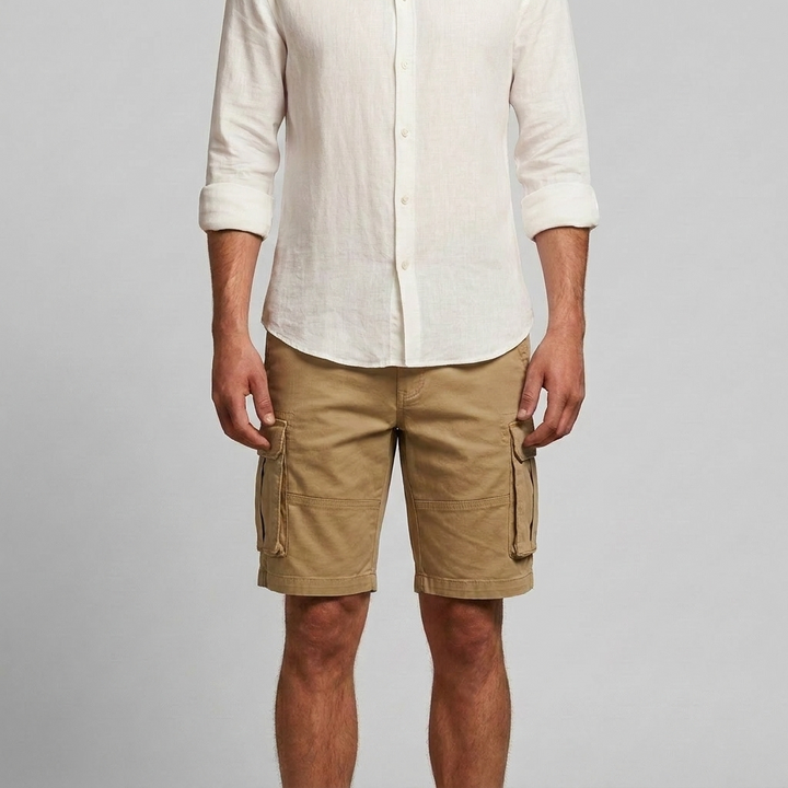 Utility Cargo Shorts – Men