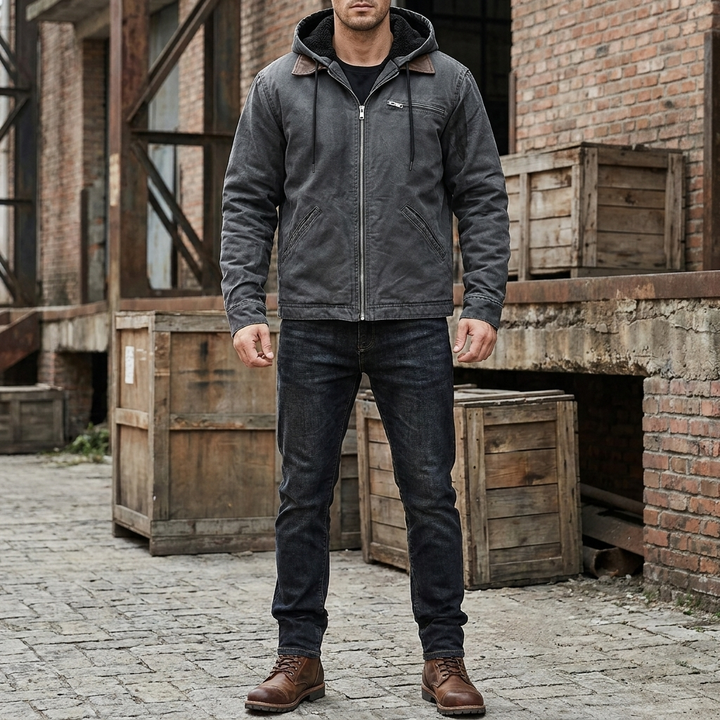 Zip-Up Casual Bomber