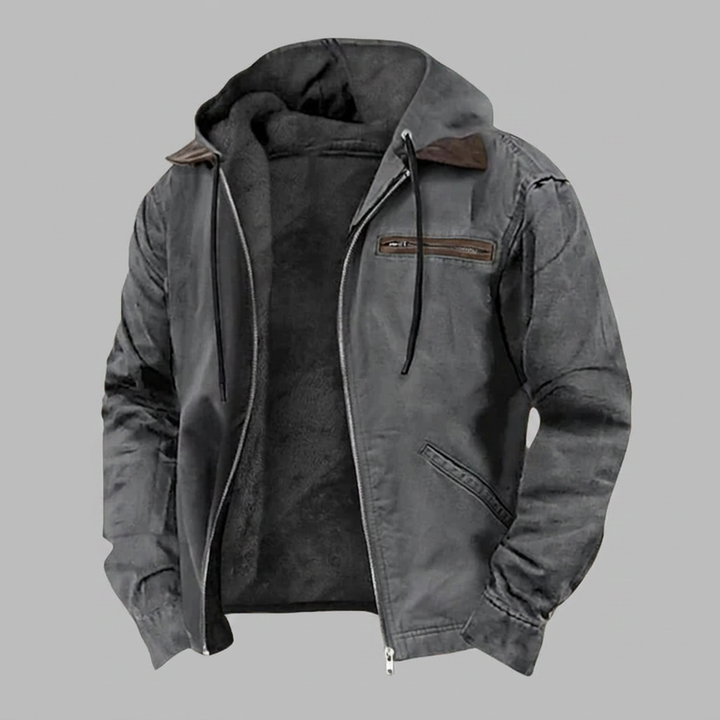 Zip-Up Casual Bomber