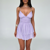 Women's Stacked Ruffle Mini
