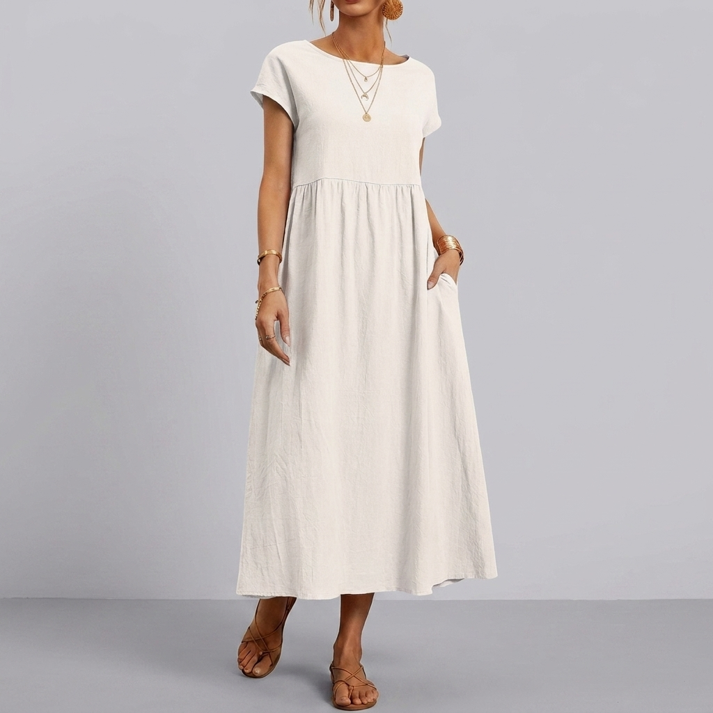 Women's Pocket Midi Dress