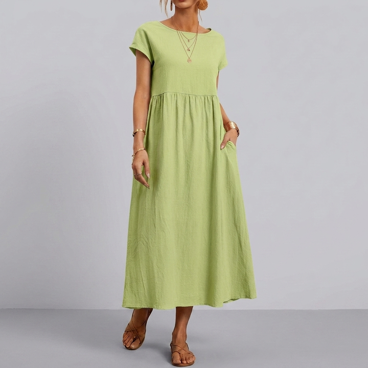 Women's Pocket Midi Dress